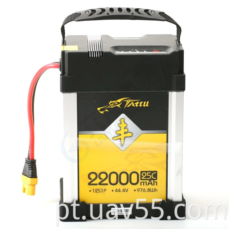 Bateria LIPO 12S 22000mAh Cobra mais rápida para drone agrícola